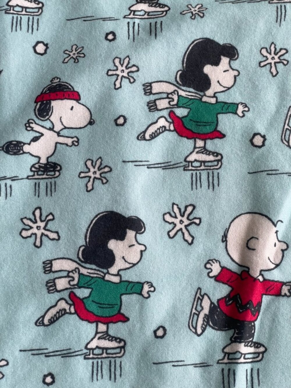 Entire Closet $5! XL Nite Nite Munki Munki Peanuts Snoopy Christmas PJs - Picture 10 of 16